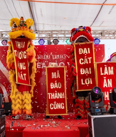 Ý NGHĨA CỦA LÂN SƯ RỒNG TRONG LỄ KHAI TRƯƠNG – MANG LẠI MAY MẮN, TÀI LỘC VÀ THỊNH VƯỢNG