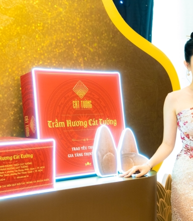 RA MẮT SẢN PHẨM '' NỤ TRẦM HƯƠNG THIÊN NHIÊN PHONG THỦY CÁT TƯỜNG'' 