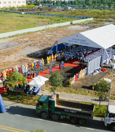 HOÀNG HUY MEDIA ĐỒNG HÀNH CÙNG GREMSY TỔ CHỨC LỄ KHỞI CÔNG NHÀ MÁY CÔNG NGHỆ CAO TẠI TP. THỦ ĐỨC