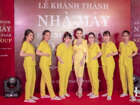 LỄ KHÁNH THÀNH - NHÀ MÁY SẢN XUẤT MỸ PHẨM | Công ty S.O.N Group 