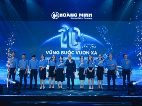 KỶ NIỆM 10 NĂM THÀNH LẬP CÔNG TY HOÀNG MINH | VỮNG BƯỚC VƯƠN XA