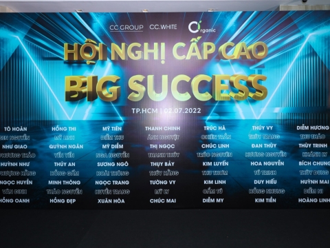 HỘI NGHỊ CẤP CAO BIG SUCCESS - CC GROUP