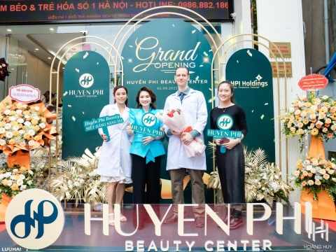 KHAI TRƯƠNG HUYỀN PHI BEAUTY CENTER