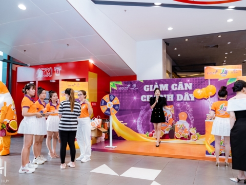 GIẢM CÂN CHANH DÂY - Roadshow & Activation cùng siêu phẩm Lu Slim của Đan Thy Group