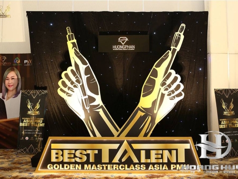 GOLDEN MASTERCLASS ASIA PMU BEST TALENT 2018 - ĐẠI HỘI PHUN XĂM CHÂN MÀY THẨM MỸ CHÂU Á