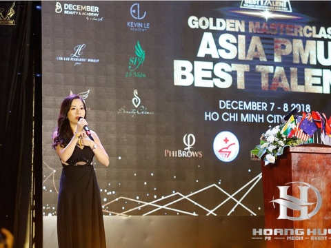 GOLDEN MASTERCLASS ASIA PMU BEST TALENT 2018 - ĐẠI HỘI PHUN XĂM CHÂN MÀY THẨM MỸ CHÂU Á