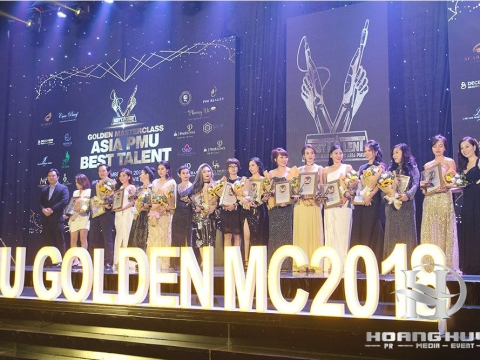 GOLDEN MASTERCLASS ASIA PMU BEST TALENT 2018 - ĐẠI HỘI PHUN XĂM CHÂN MÀY THẨM MỸ CHÂU Á