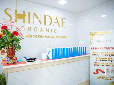 KHAI TRƯƠNG CỦA HÀNG THƯƠNG HIỆU MỸ PHẨM SHINDAE ORGANIC