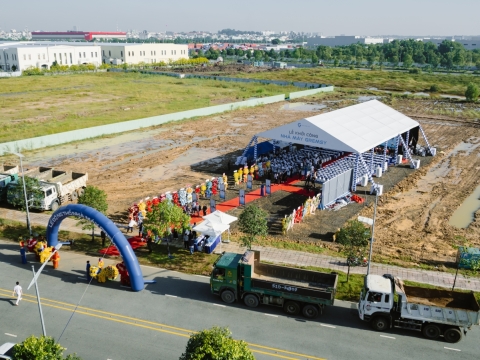 HOÀNG HUY MEDIA ĐỒNG HÀNH CÙNG GREMSY TỔ CHỨC LỄ KHỞI CÔNG NHÀ MÁY CÔNG NGHỆ CAO TẠI TP. THỦ ĐỨC