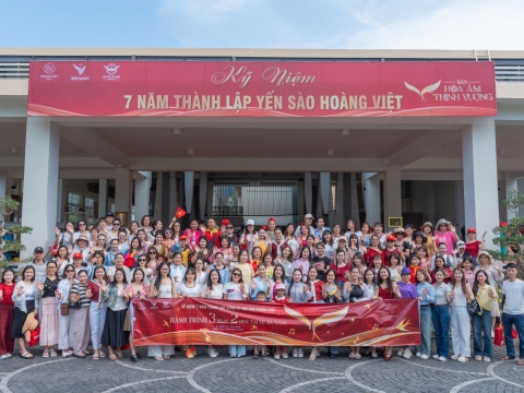 SỰ KIỆN KỶ NIỆM 7 NĂM THÀNH LẬP YẾN SÀO HOÀNG VIỆT (HV NEST)