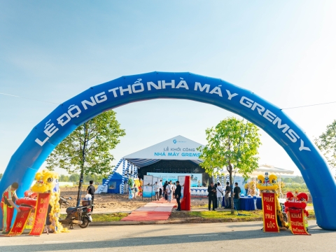 HOÀNG HUY MEDIA ĐỒNG HÀNH CÙNG GREMSY TỔ CHỨC LỄ KHỞI CÔNG NHÀ MÁY CÔNG NGHỆ CAO TẠI TP. THỦ ĐỨC