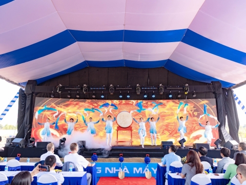 HOÀNG HUY MEDIA ĐỒNG HÀNH CÙNG GREMSY TỔ CHỨC LỄ KHỞI CÔNG NHÀ MÁY CÔNG NGHỆ CAO TẠI TP. THỦ ĐỨC