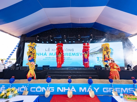 HOÀNG HUY MEDIA ĐỒNG HÀNH CÙNG GREMSY TỔ CHỨC LỄ KHỞI CÔNG NHÀ MÁY CÔNG NGHỆ CAO TẠI TP. THỦ ĐỨC