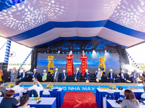 HOÀNG HUY MEDIA ĐỒNG HÀNH CÙNG GREMSY TỔ CHỨC LỄ KHỞI CÔNG NHÀ MÁY CÔNG NGHỆ CAO TẠI TP. THỦ ĐỨC