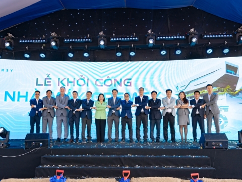 HOÀNG HUY MEDIA ĐỒNG HÀNH CÙNG GREMSY TỔ CHỨC LỄ KHỞI CÔNG NHÀ MÁY CÔNG NGHỆ CAO TẠI TP. THỦ ĐỨC