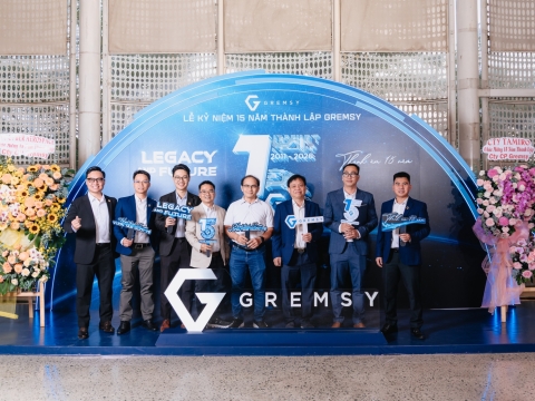 LỄ KỶ NIỆM 15 NĂM GREMSY – DẤU ẤN HÀNH TRÌNH & KHÁT VỌNG CÔNG NGHỆ VIỆT