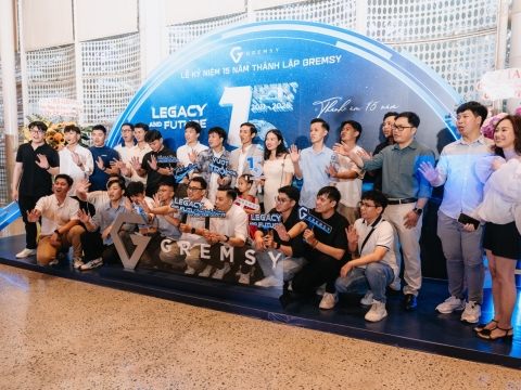 LỄ KỶ NIỆM 15 NĂM GREMSY – DẤU ẤN HÀNH TRÌNH & KHÁT VỌNG CÔNG NGHỆ VIỆT