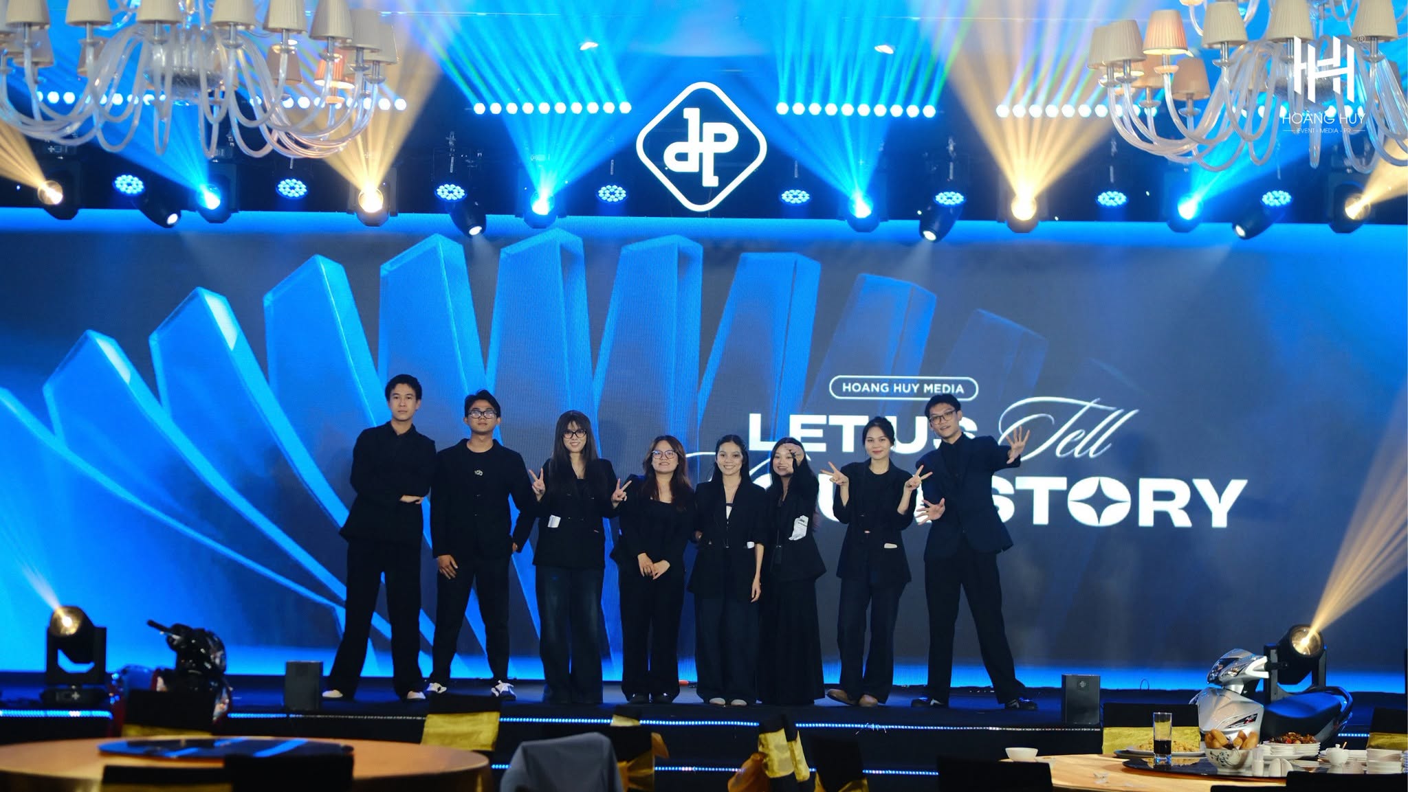 Team Hoàng Huy media & event chỉn chu trong từng khâu