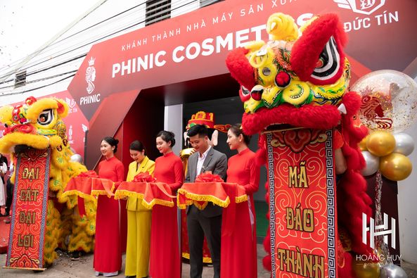 LỄ KHÁNH THÀNH NHÀ MÁY PHINIC CỦA ĐỨC TÍN GROUP 